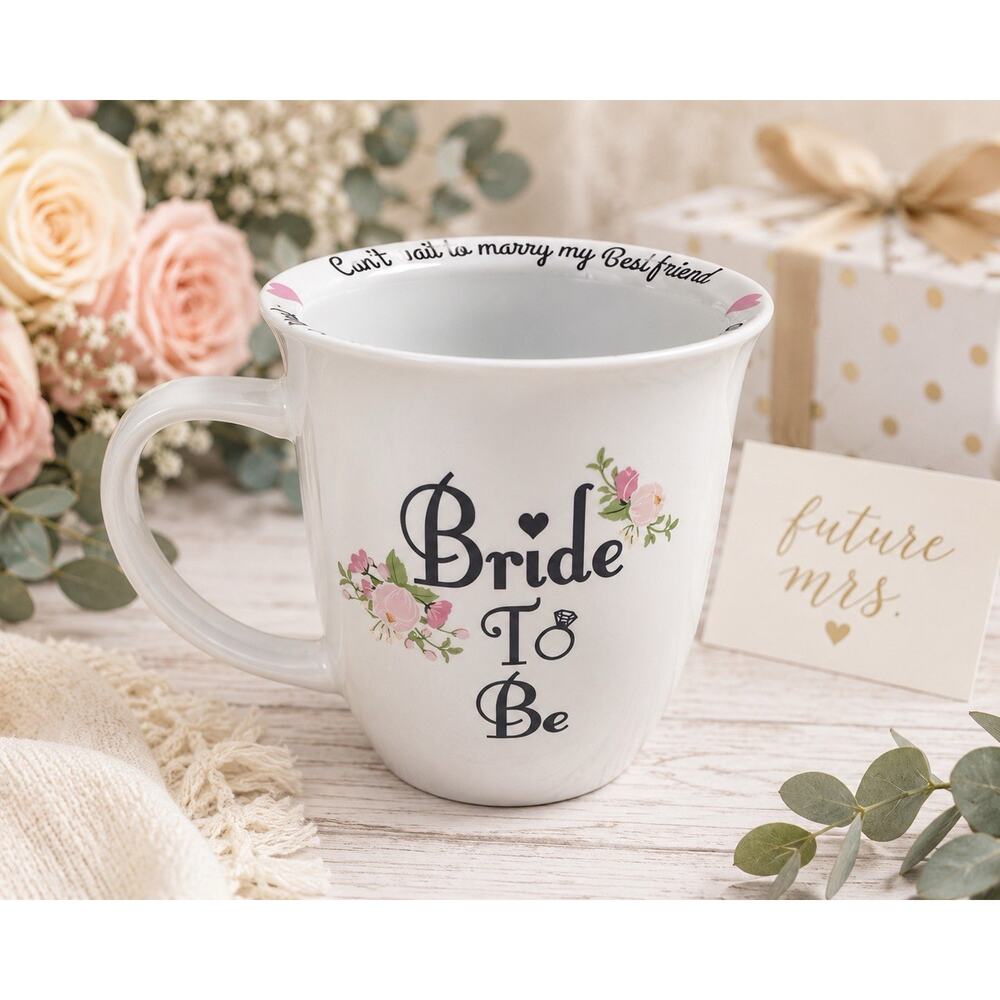 10 Strawberry Street Bride To Be Mug Wedding Engagement Coffee Cup